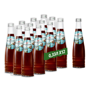 Лимонад ЧЕРНОГОЛОВКА Байкал 0,33 л, газ, стекло