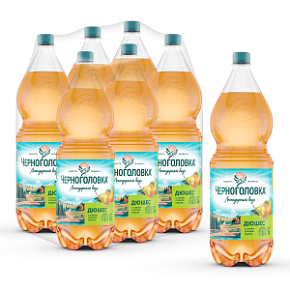 Лимонад ЧЕРНОГОЛОВКА Дюшес 2 л, газ, ПЭТ